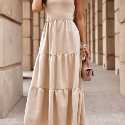 Collection image for: Vestido beige largo