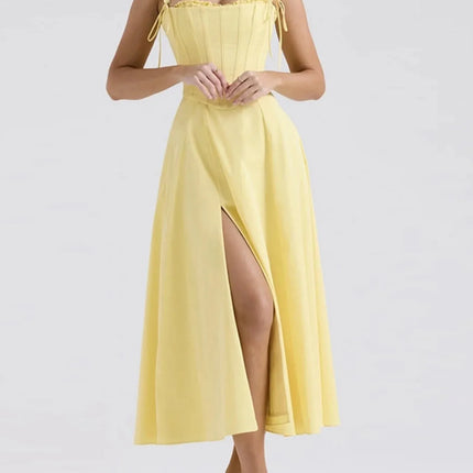 Collection image for: Vestido midi amarillo
