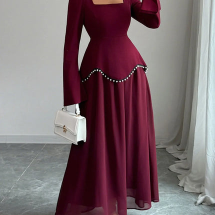 Collection image for: Vestido borgoña